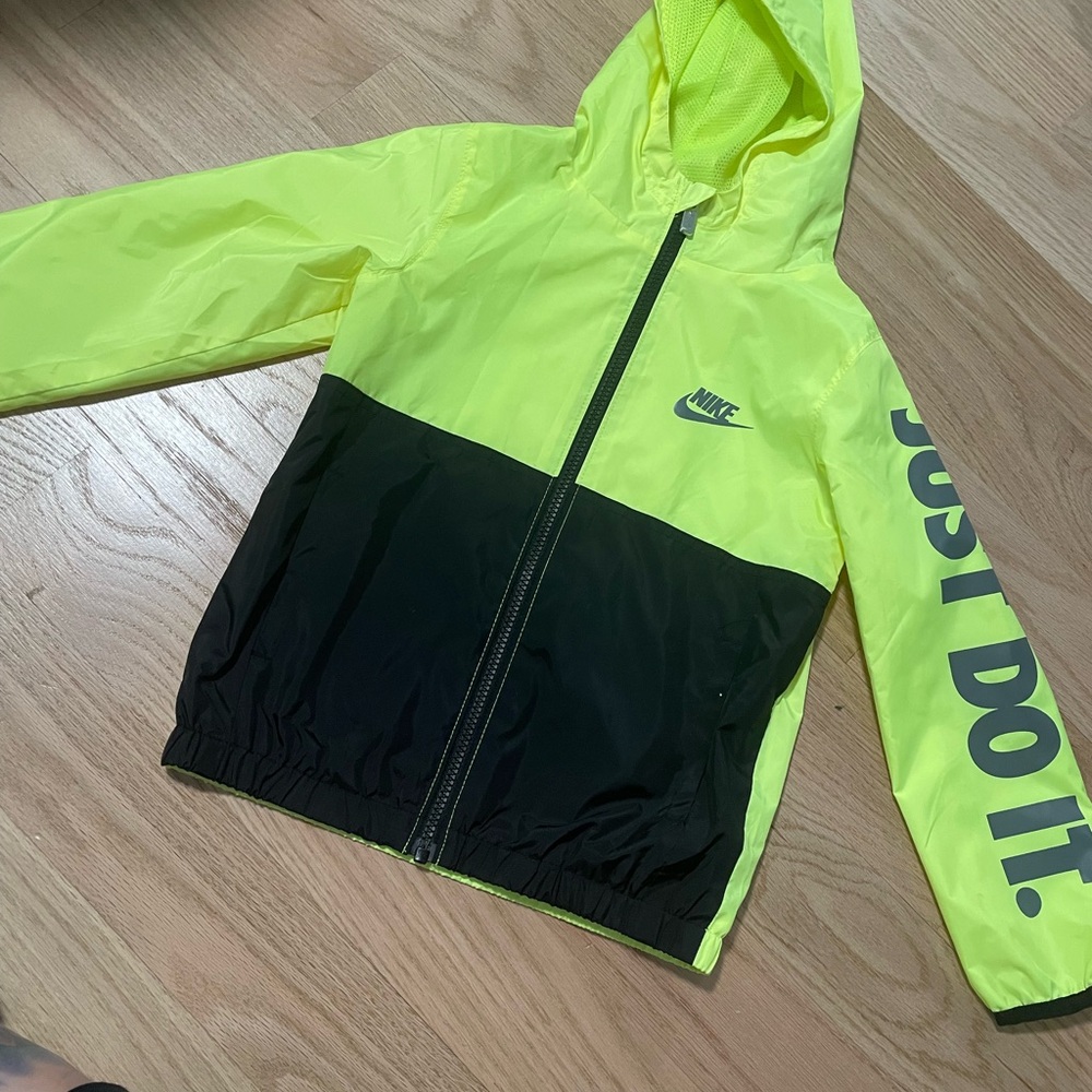 Nike Bright Yellow Kids Jacket